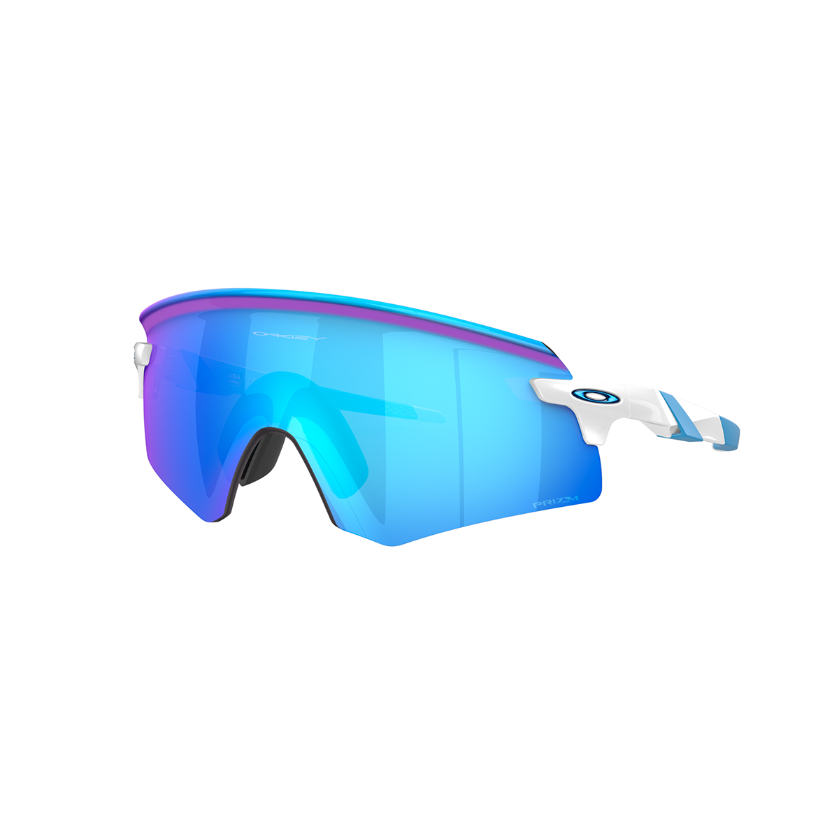 OAKLEY ENCODER Polished White Prizm Sapphire - OO9471-0536