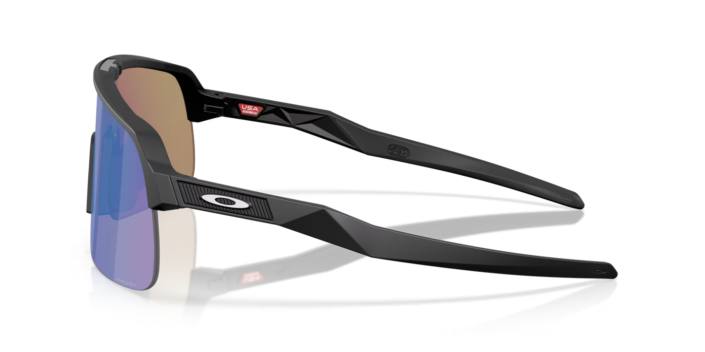 OAKLEY SUTRO LITE S Matt Black Glasses Prizm Sapphire Lens