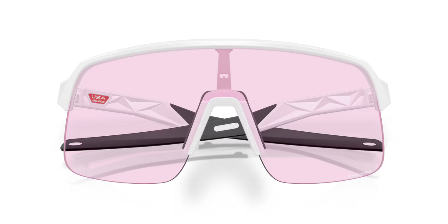 OAKLEY SUTRO LITE S Matt White Prizm Low Light Glasses - OO9496-0834