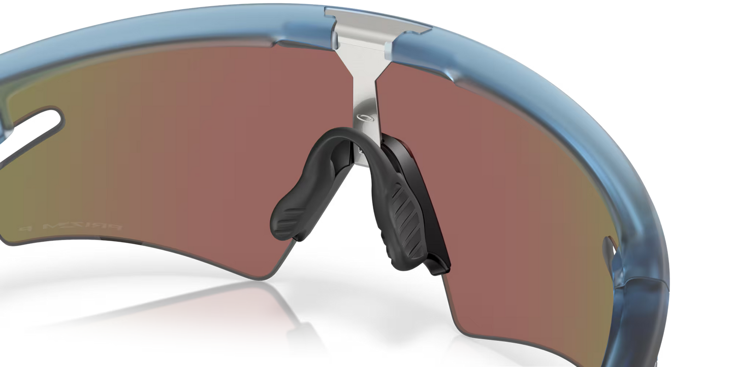 OAKLEY SPHAERA SLASH Matt Transparent Stone Prizm Sapphire Pol Glasses