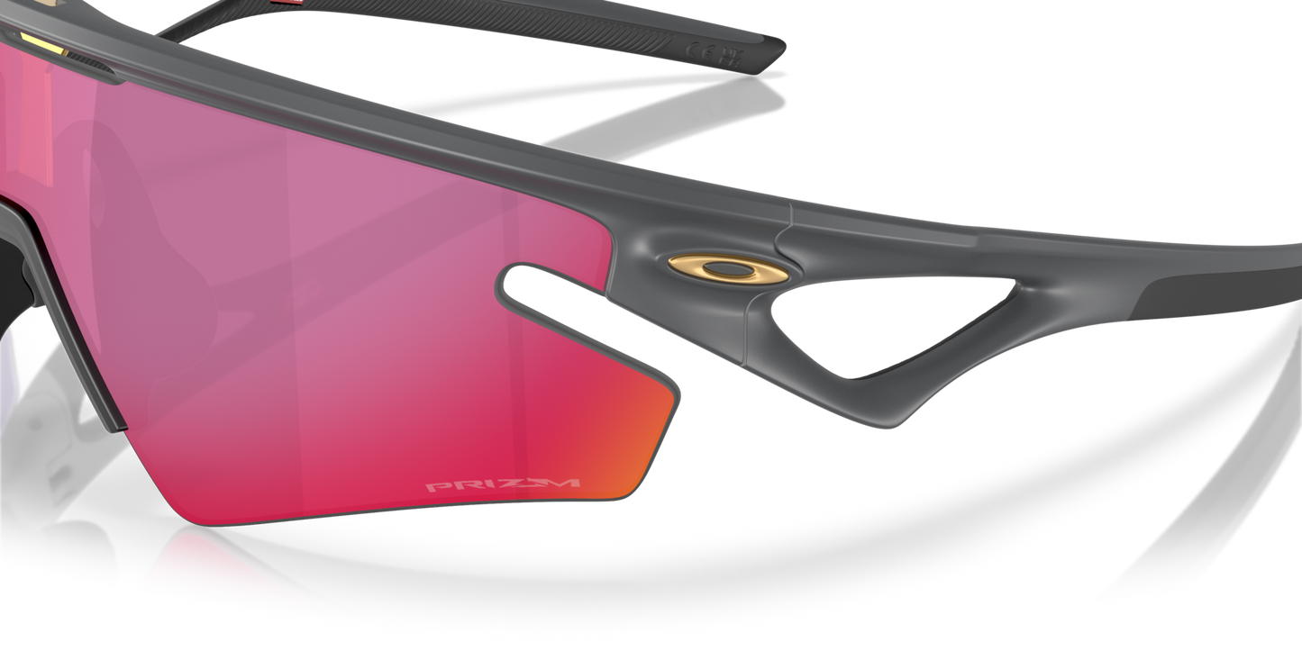 OAKLEY SPHAERA SLASH Matt Carbon Prizm Road Glasses