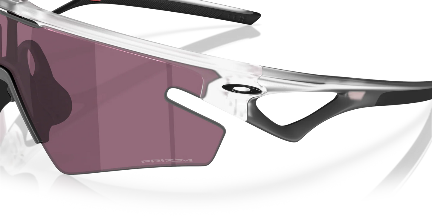 OAKLEY SPHAERA SLASH Matt Clear Glasses Prizm Road Black - OO9499-1036