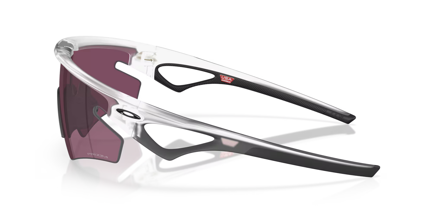 OAKLEY SPHAERA SLASH Matt Clear Glasses Prizm Road Black - OO9499-1036
