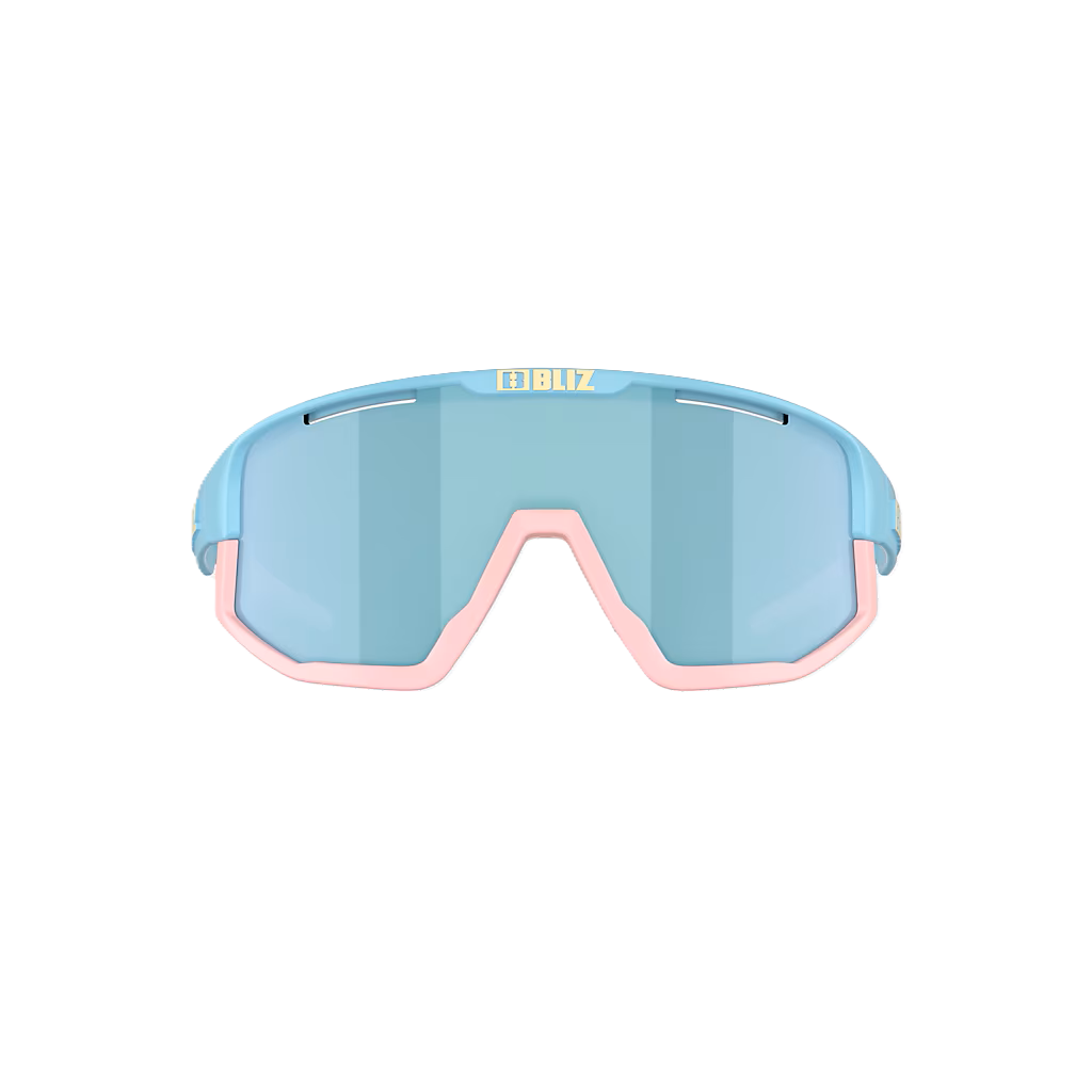 BLIZ FUSION SMALL Glasses Pastel Blue Matt Smoked Glacier Blue Lens