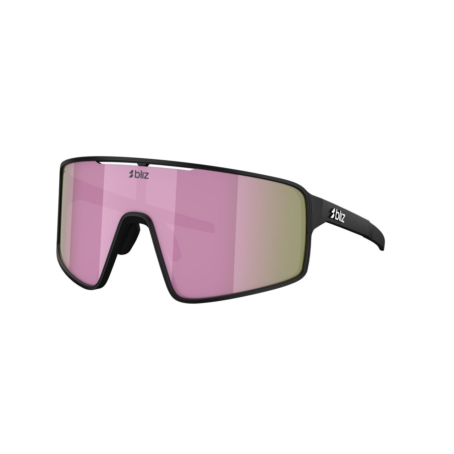 BLIZ P001 S Black Matt Frame Brown Pink Multicolor Goggles