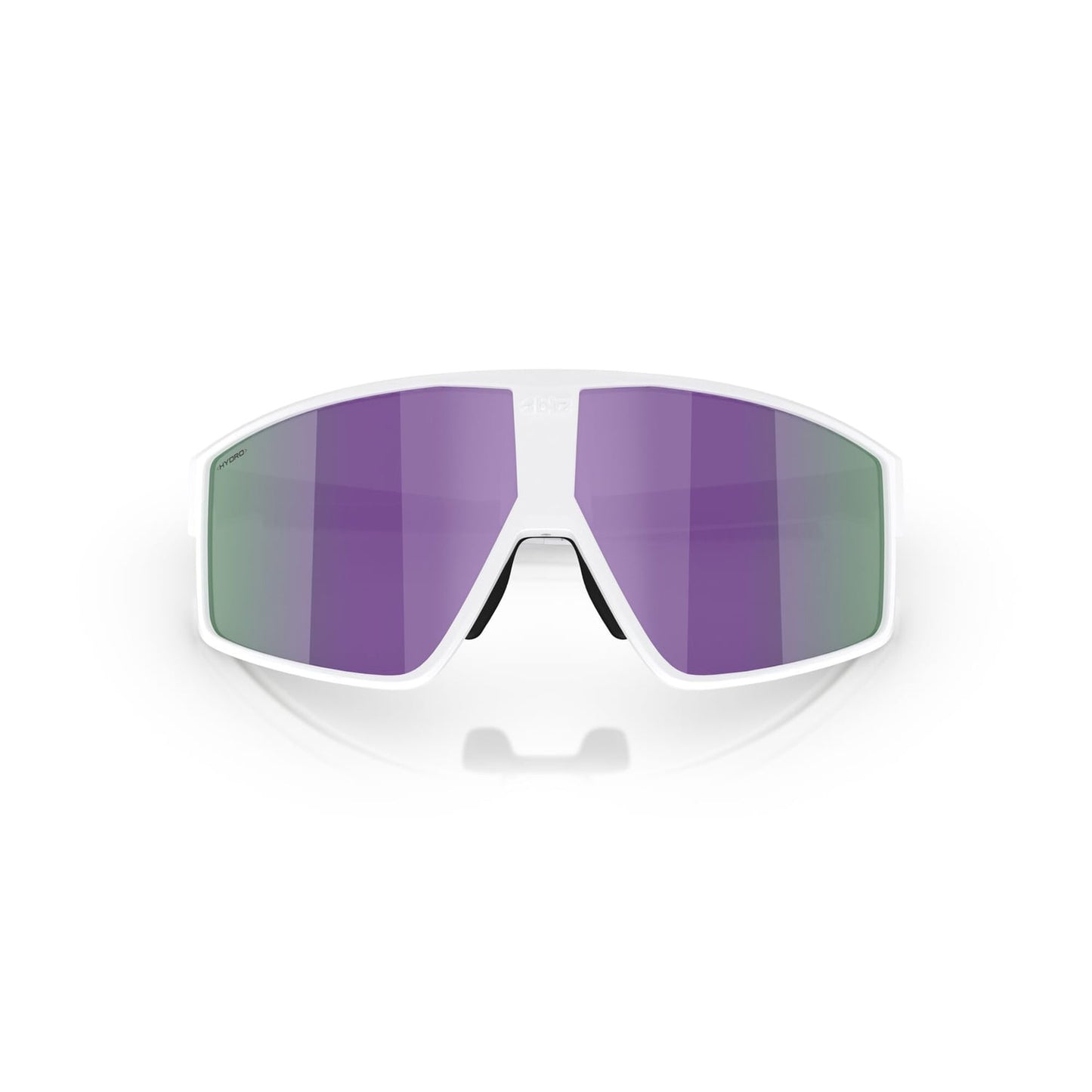 Glasses BLIZ P002 S White Matt Brown Screen Violet Multicolor