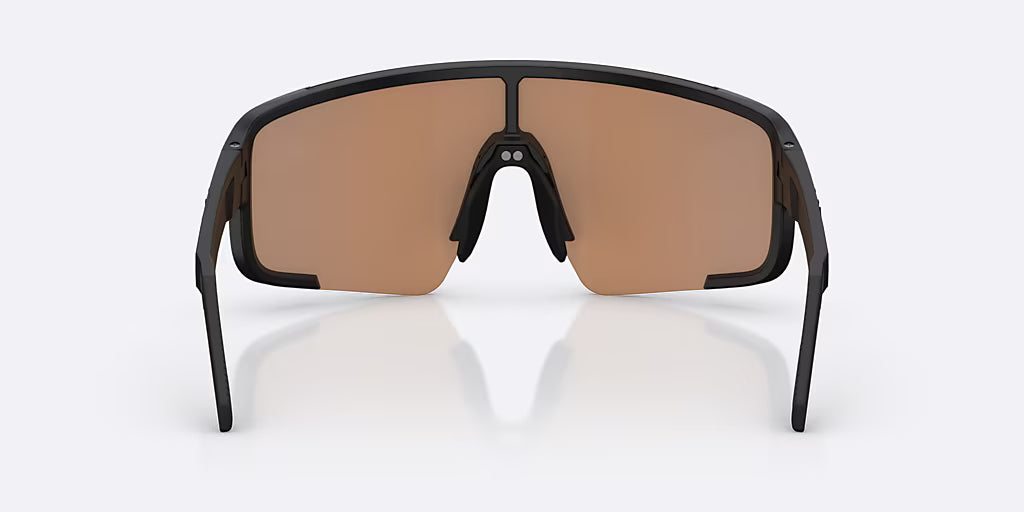 Glasses BLIZ P003 SMALL Black Matt Nano Optics Nordic Ligh Coral - Orange w Blue Multi