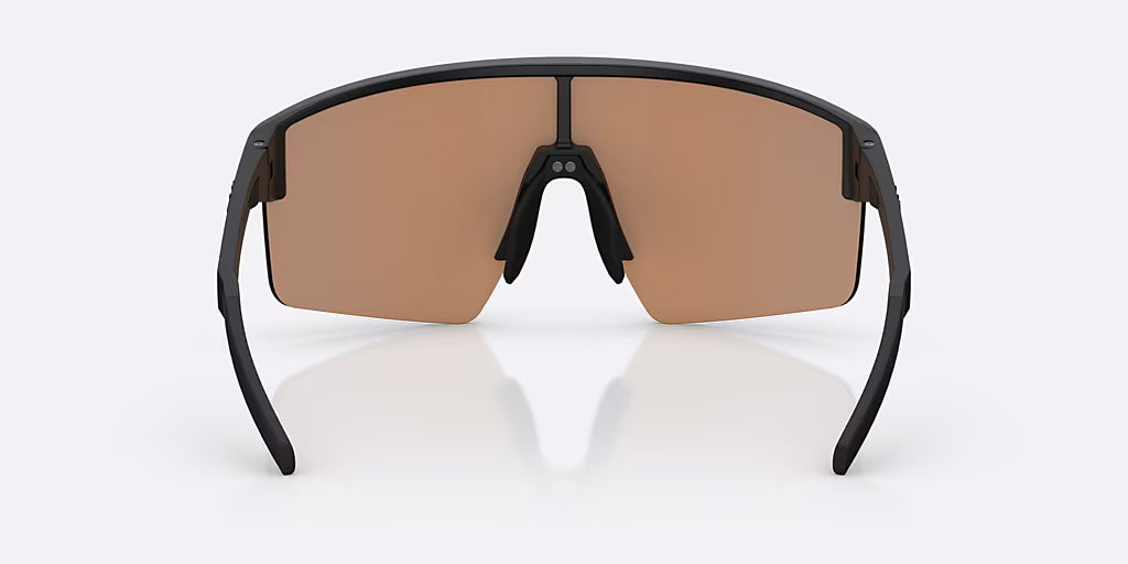 Glasses BLIZ P004 SMALL Black Matt Nano Optics Nordic Ligh Coral - Orange w Blue Multi