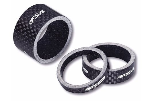 FSA Headset Spacer 1"1/8 Carbon Black