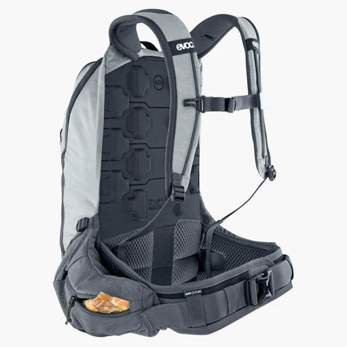 EVOC TRAIL PRO 16L Backpack with Back Panel, Gray