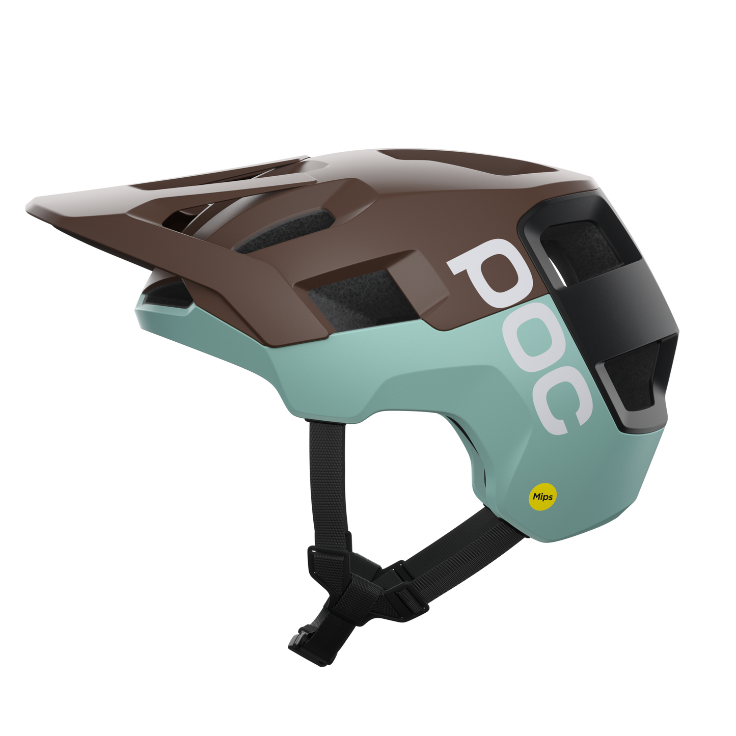 POC KORTAL RACE MIPS MTB Helmet White Brown/Blue