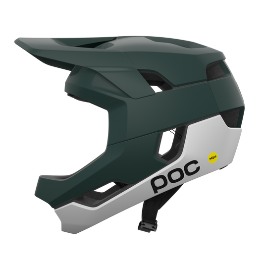 POC OTOCON RACE MIPS MTB Helmet Khaki/White