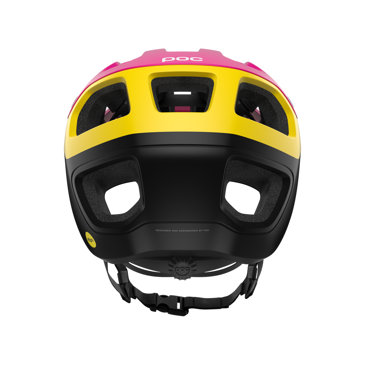 POC CULARIS PURE MTB Helmet Pink/Yellow/Black