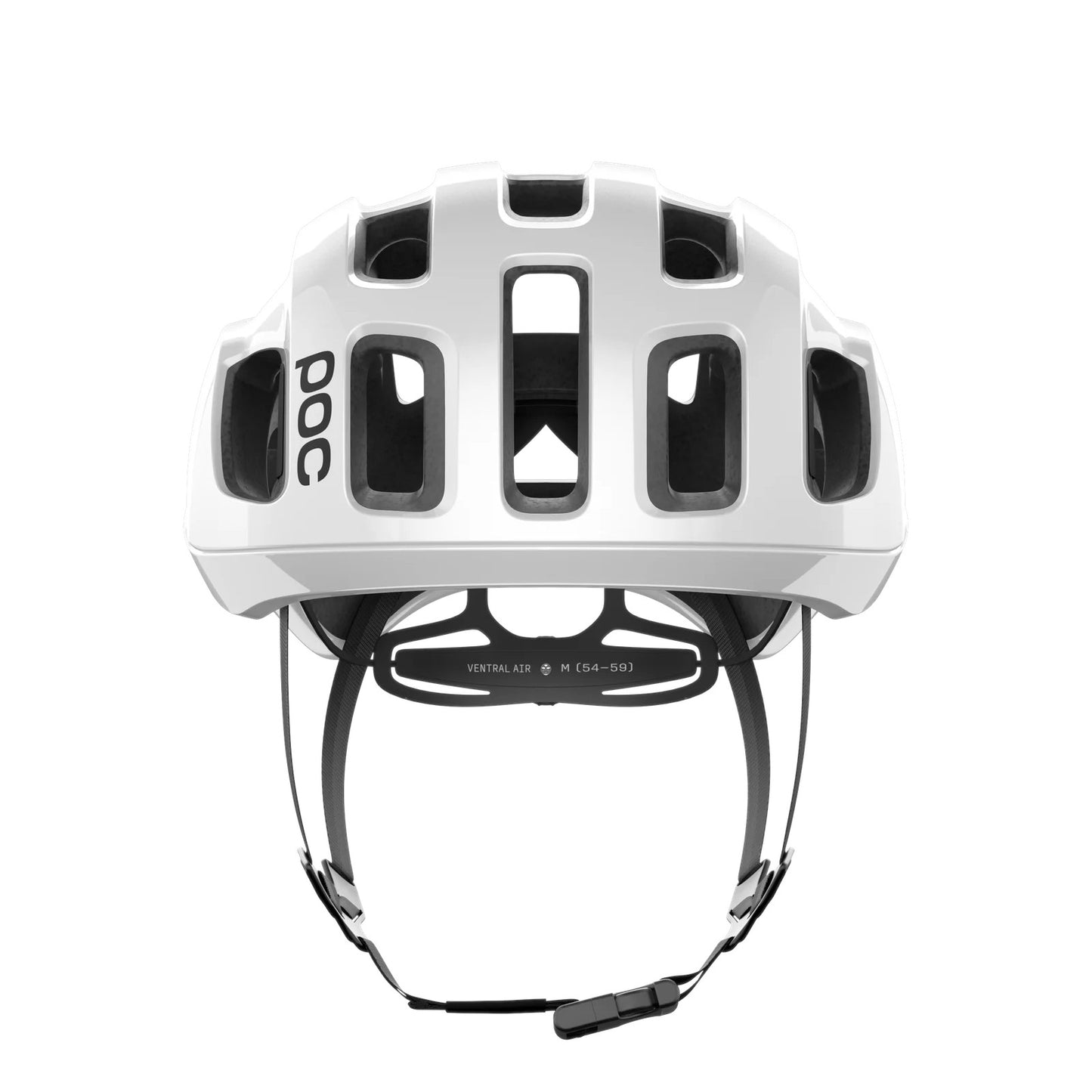 POC VENTRAL AIR MIPS LOGO Road Helmet White/Black Matt
