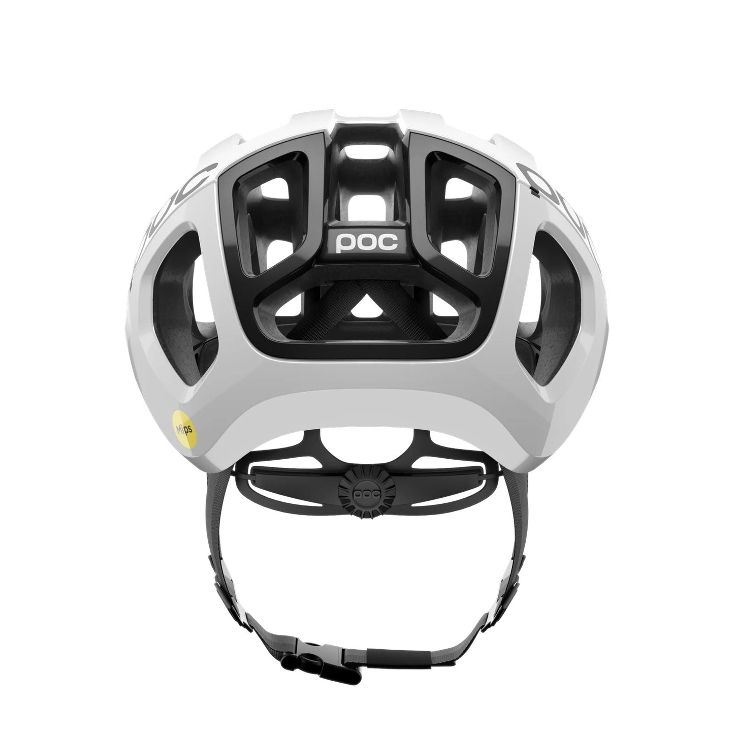 POC VENTRAL AIR MIPS LOGO Road Helmet White/Black Matt
