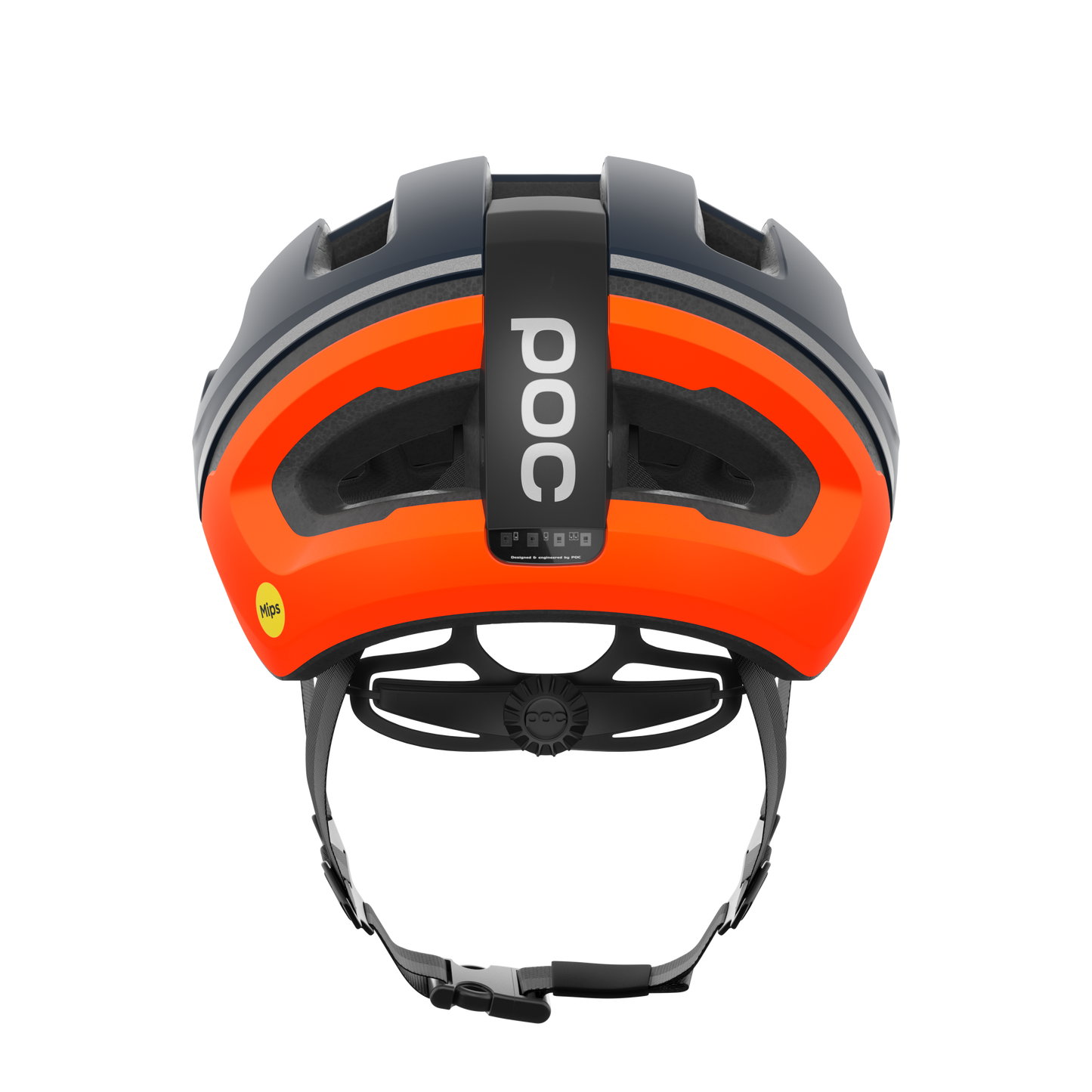 POC OMNE BEACON MIPS Road Helmet Blue/Orange Matt