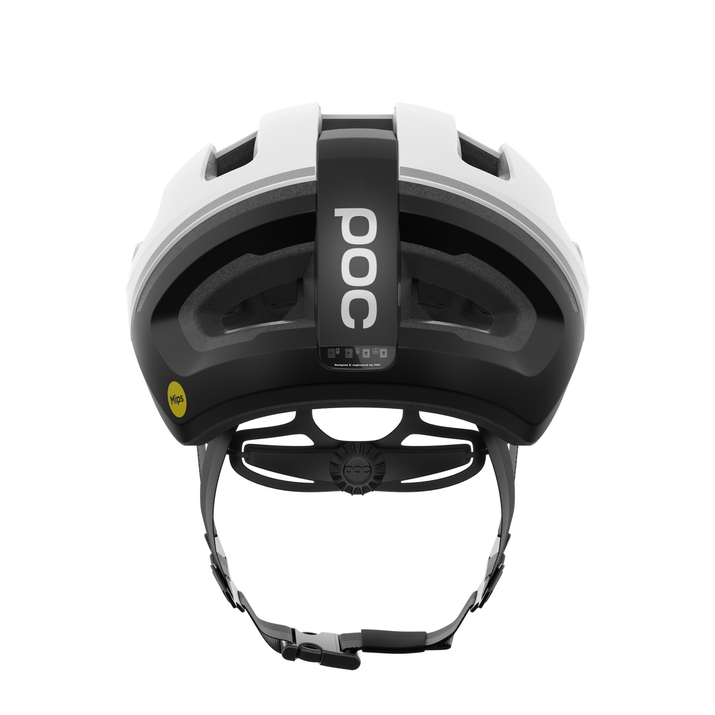 POC OMNE BEACON MIPS Road Helmet White/Black Matt