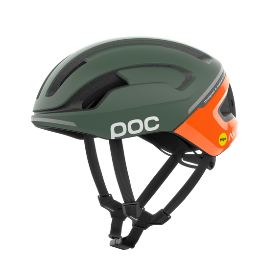 Headset Road POC OMNE BEACON MIPS Khaki/Orange Fluorescent AVIP