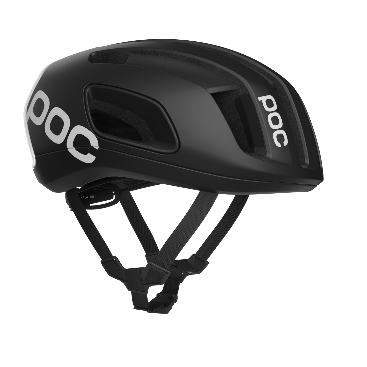 POC CYTAL Road Helmet Black/White Matt Logo