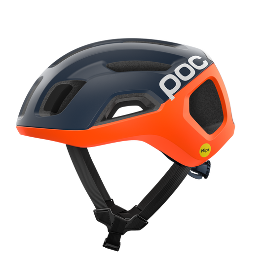 POC VENTRAL AIR MIPS Road Helmet Navy/Orange/White Matt