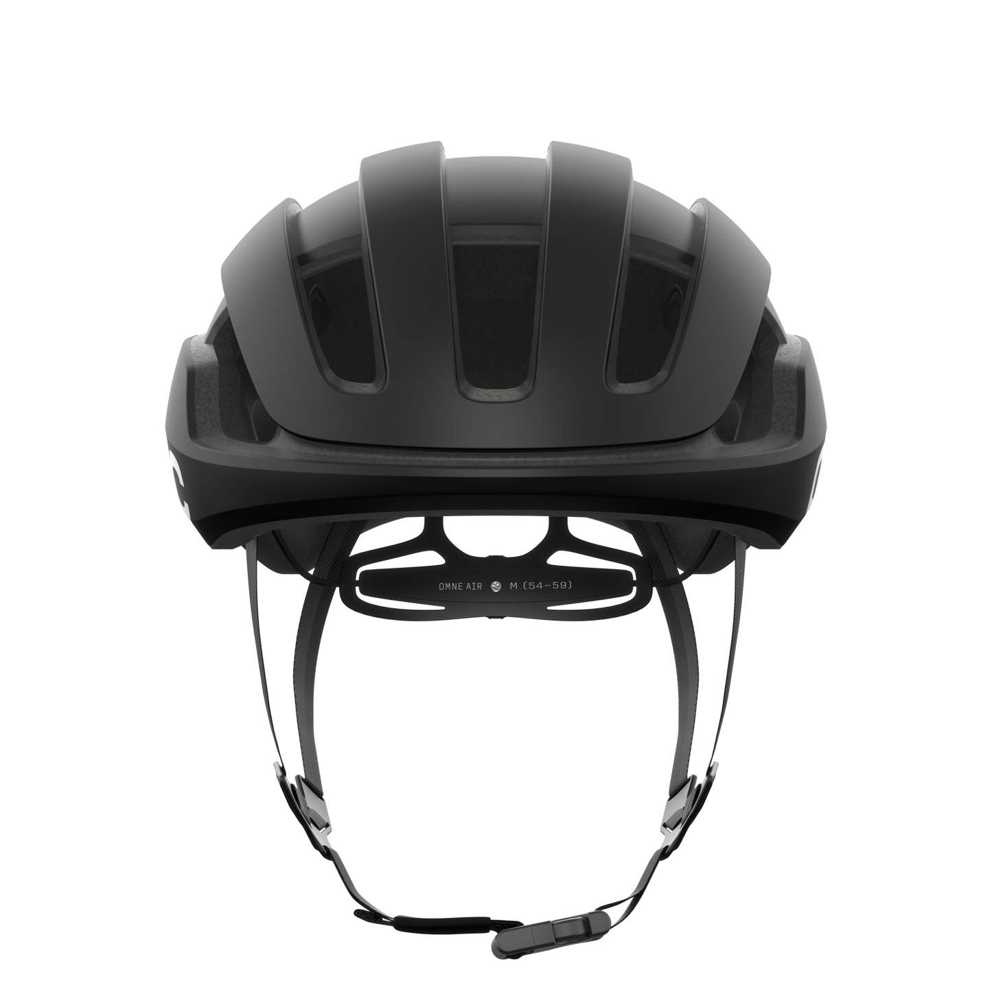 POC OMNE AIR MIPS Logo Road Helmet Black Matt/White