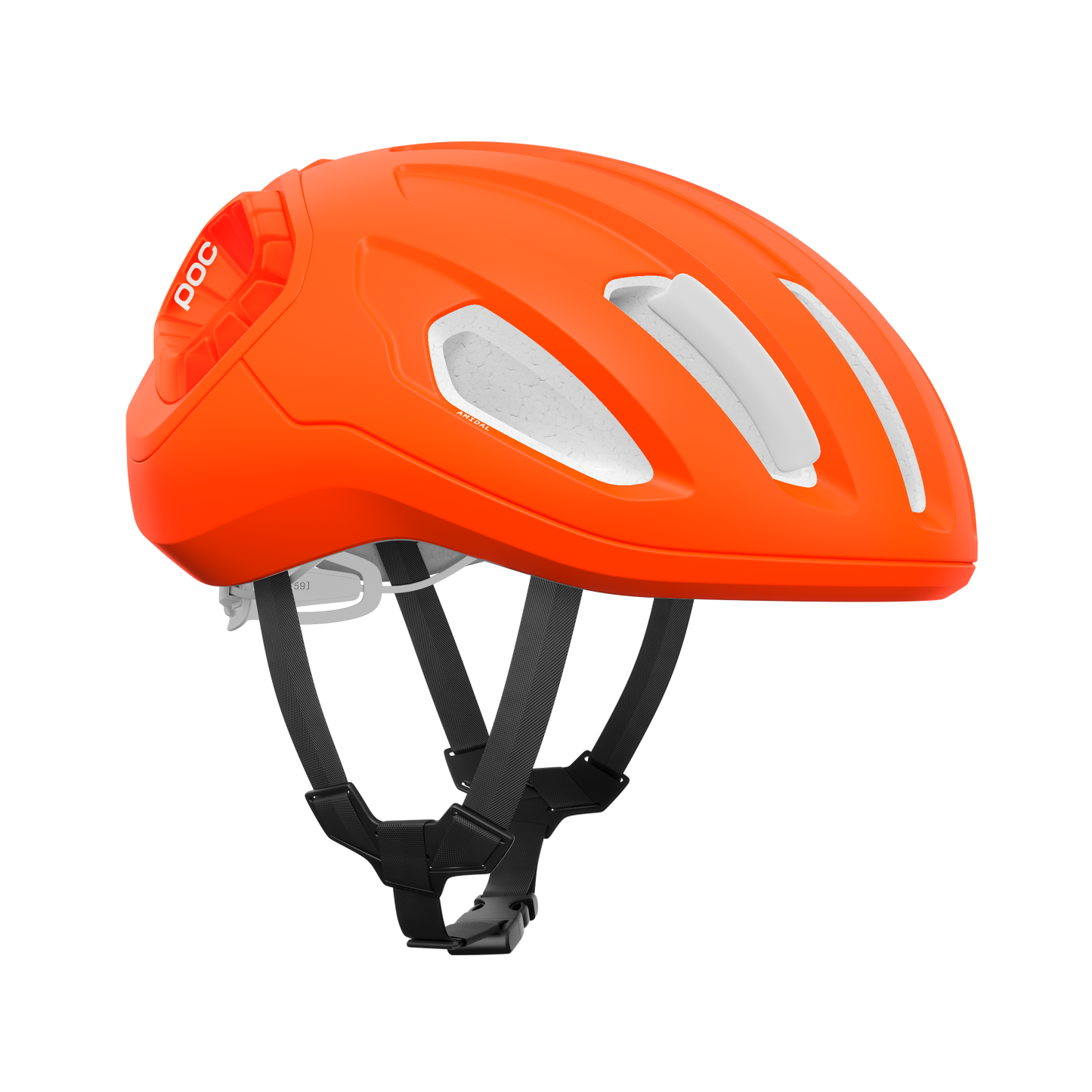 POC AMIDAL MIPS Orange Fluo Road Helmet