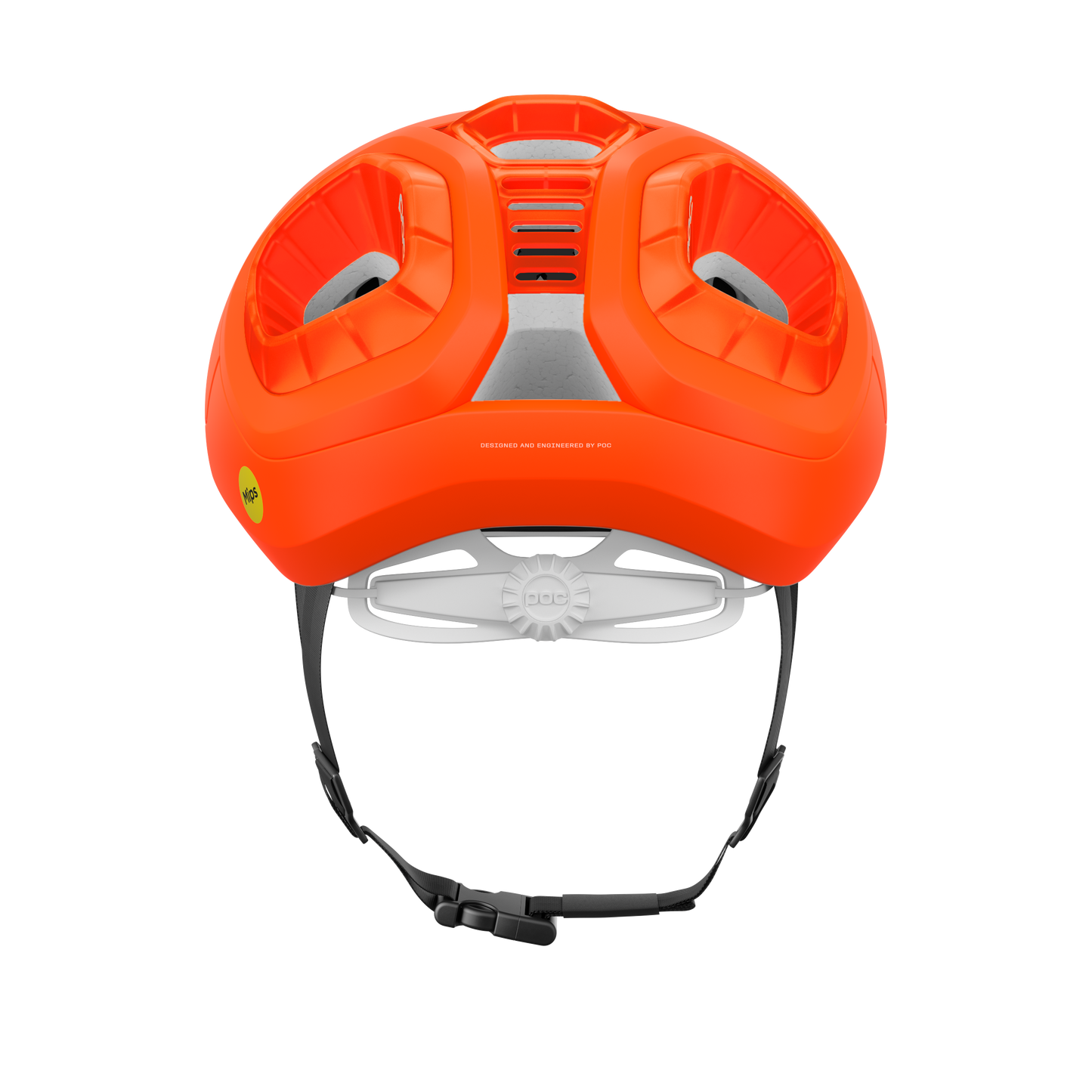 POC AMIDAL MIPS Orange Fluo Road Helmet