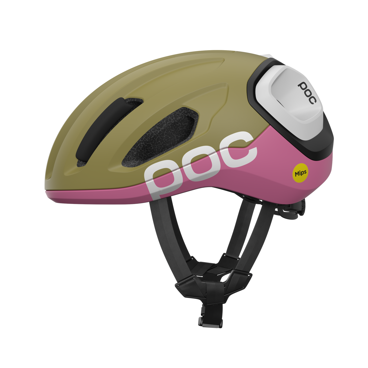 POC AMIDAL MIPS Road Helmet Khaki/Rose Matt