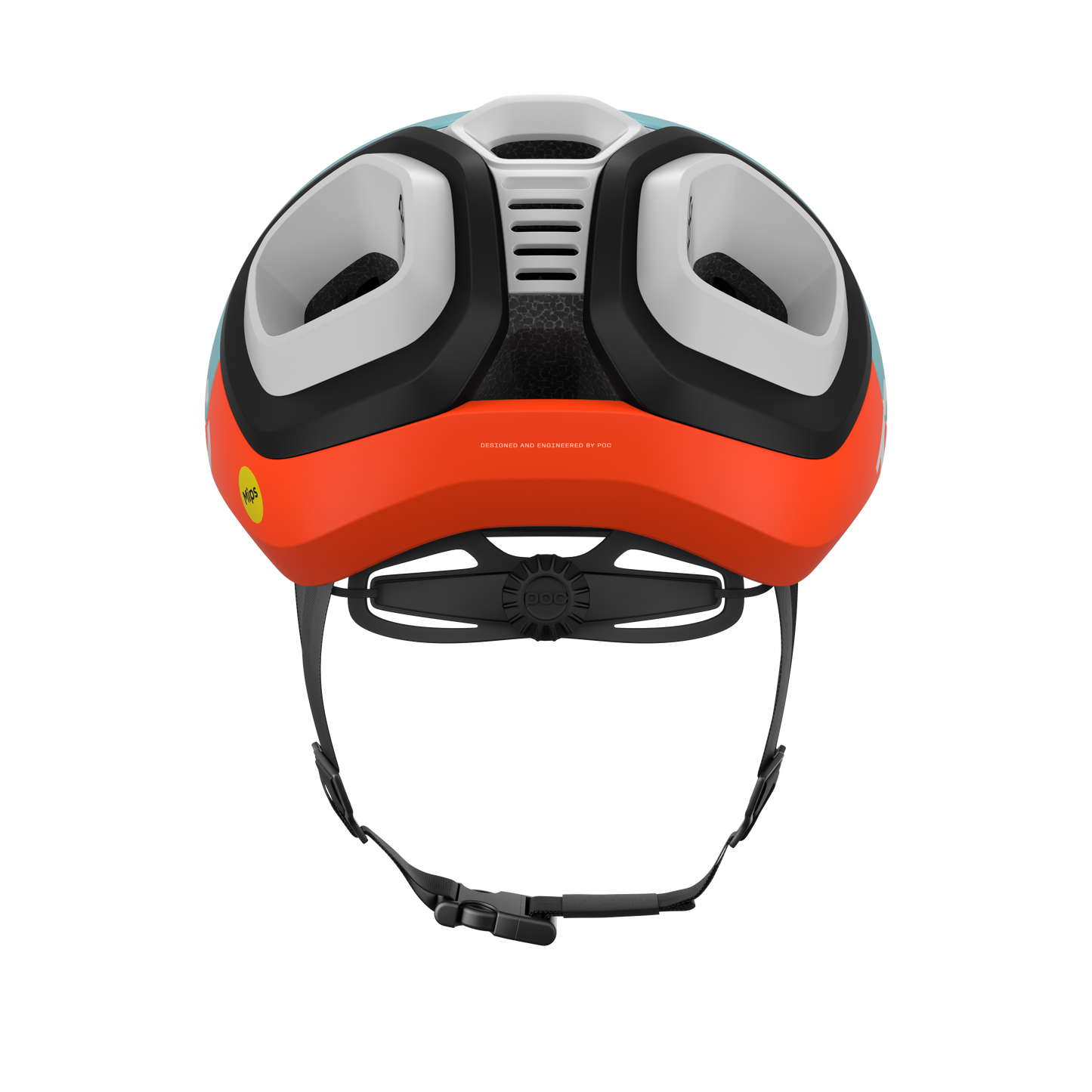 POC AMIDAL MIPS Road Helmet Blue/Orange Matt