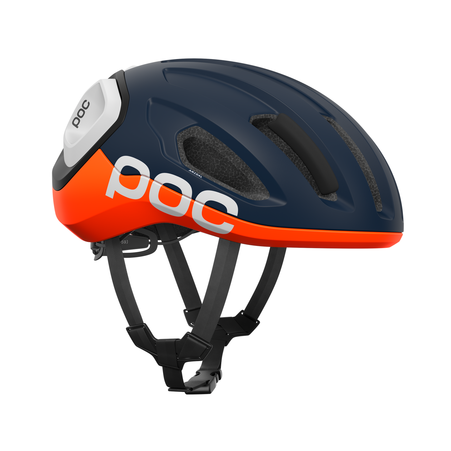 POC AMIDAL Road Helmet Navy/Orange/White Matt