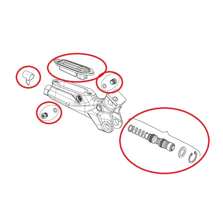 SRAM G2 RS Lever Internal Parts Kit