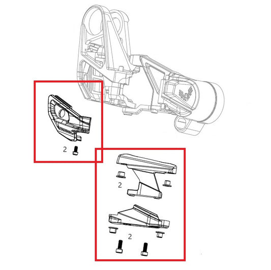 Parallelograms Kit SRAM XX T-TYPE EAGLE AXS REAR DERAILLEUR