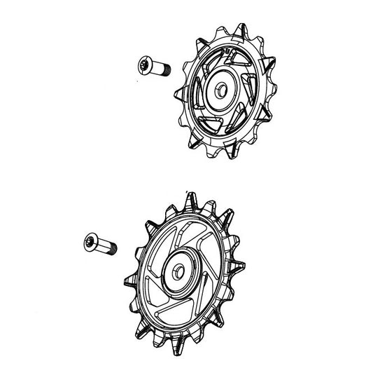 12 Speed SRAM X0/GX T-TYPE EAGLE AXS / RIVAL XPLR E1 Rear Derailleur Wheels