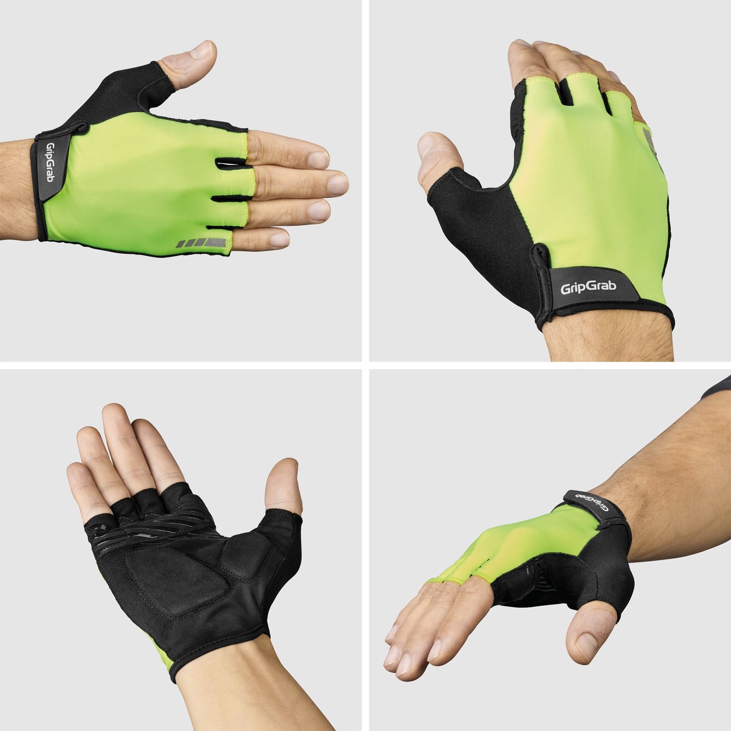 GRIPGRAB RIDE RC MAX Short Gloves Yellow