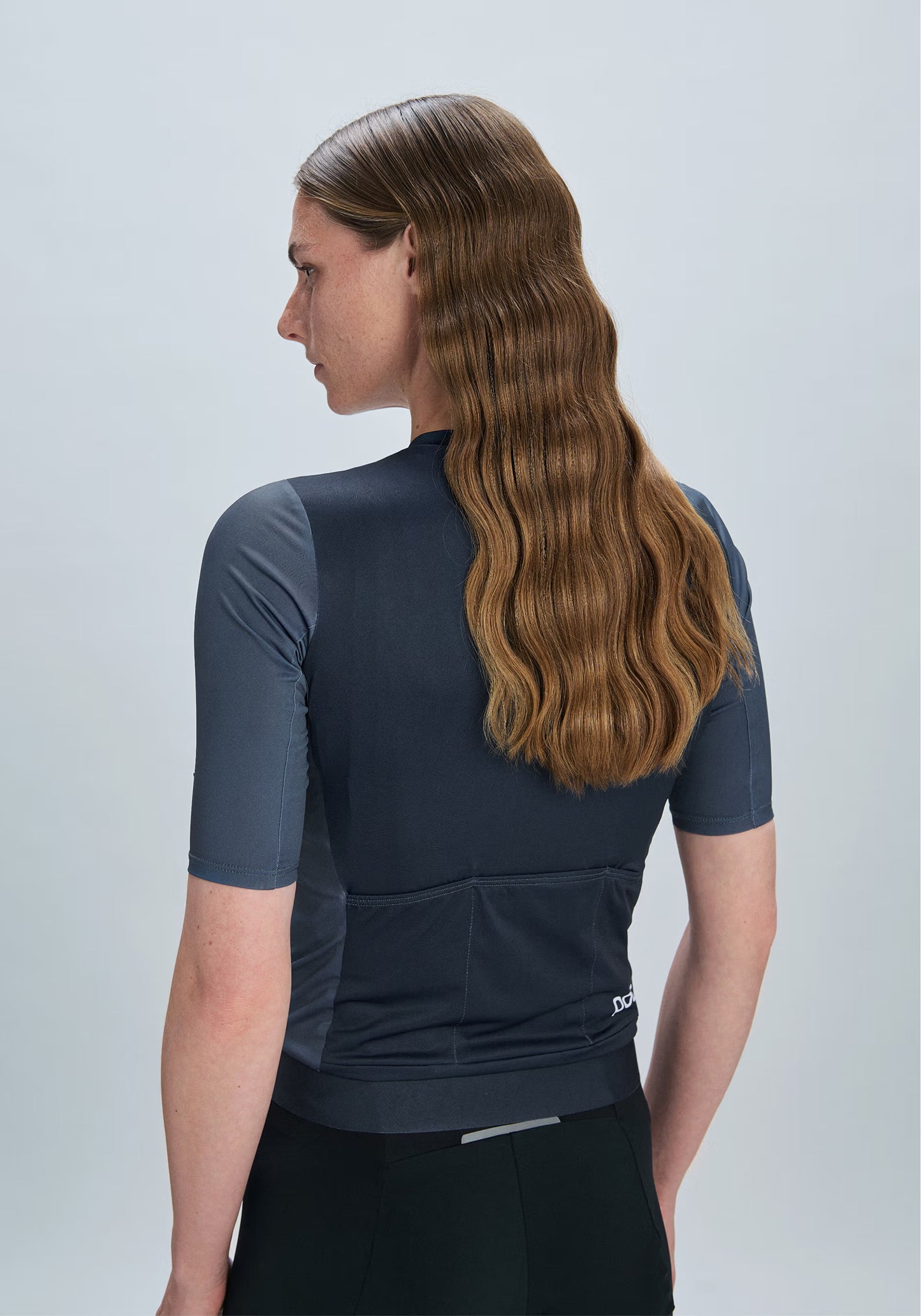 POC CADENCE Women's Short Sleeve Jersey Navy
