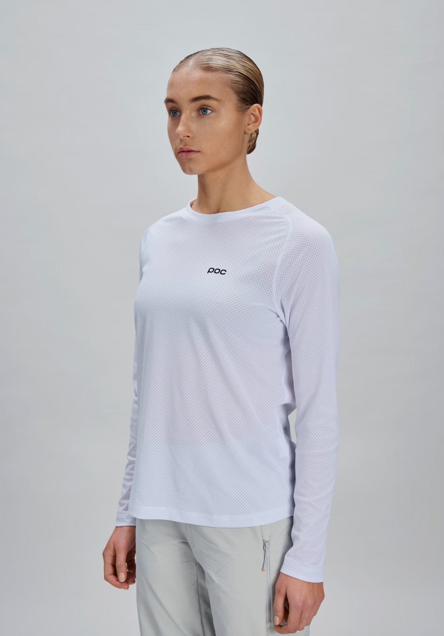 Women's POC MOTION AIR Long Sleeve Jersey White