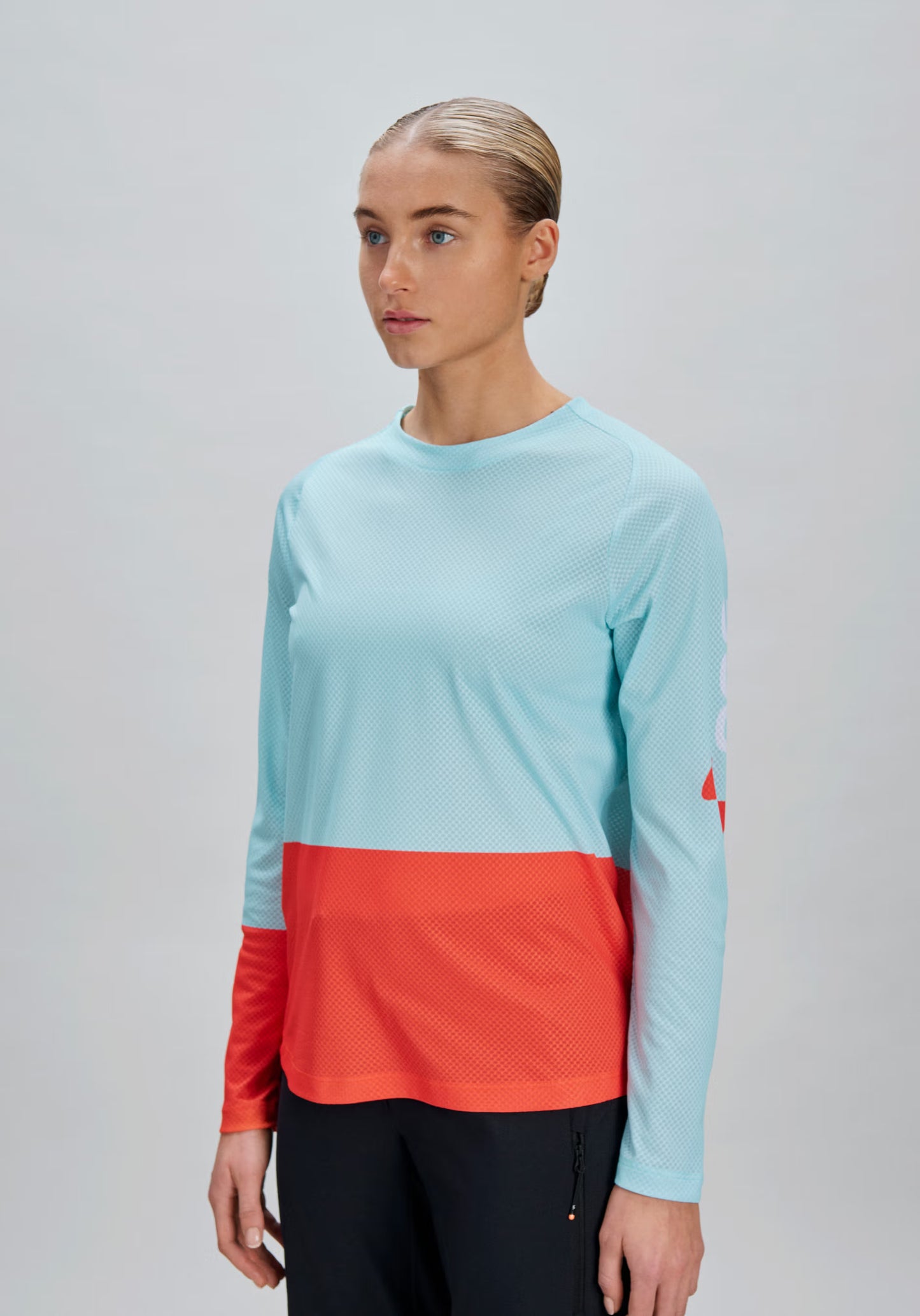 Women's POC MOTION AIR Long Sleeve Jersey Blue/Orange