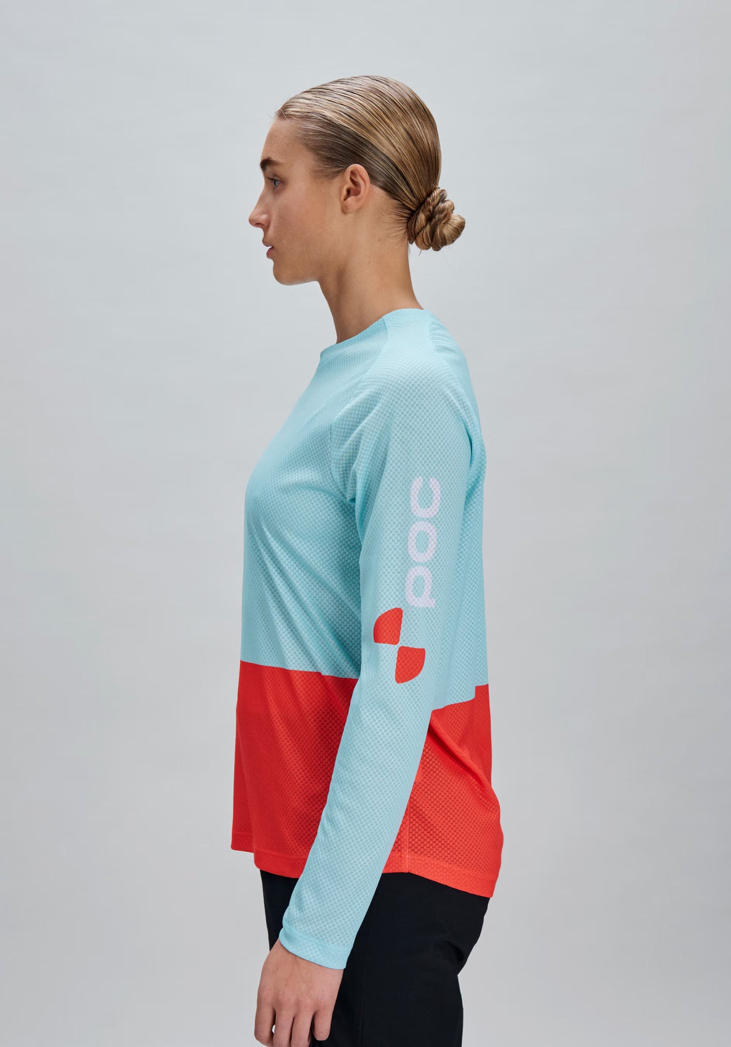 Women's POC MOTION AIR Long Sleeve Jersey Blue/Orange
