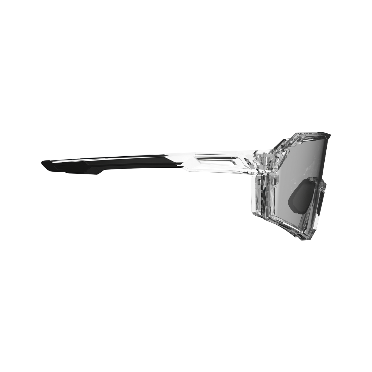 LEATT RIDEVIZ PRO LARGE Transparent Glasses Iriz Silver