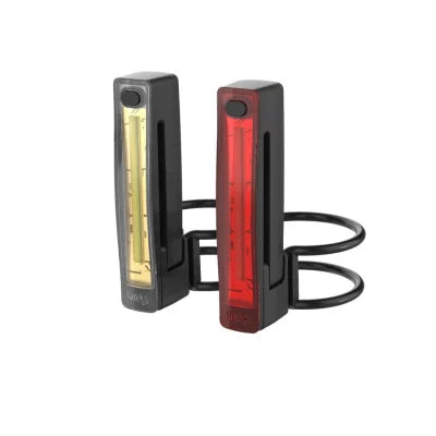 KNOG PLUS TWINPACK 40/20 Lumens Front and Rear Light Black