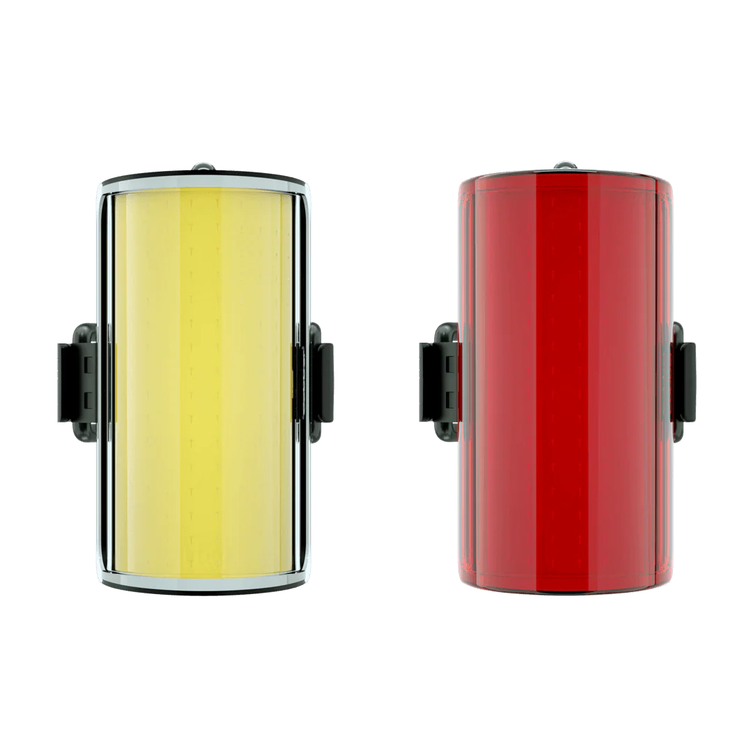 Front and rear lighting KNOG COBBER MID TWINPACK