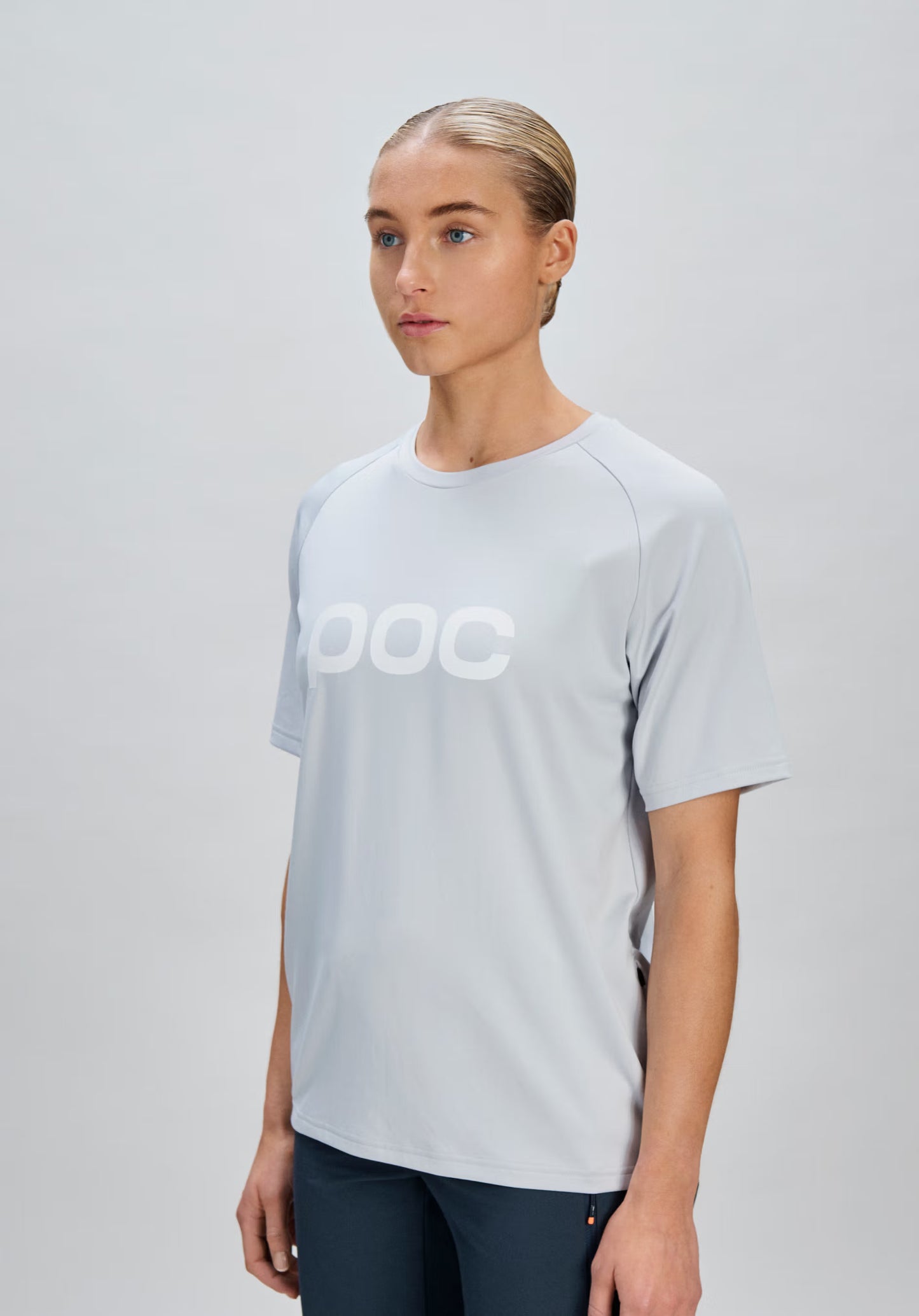 Women's POC REFORM ENDURO Short Sleeve Jersey Light Grey