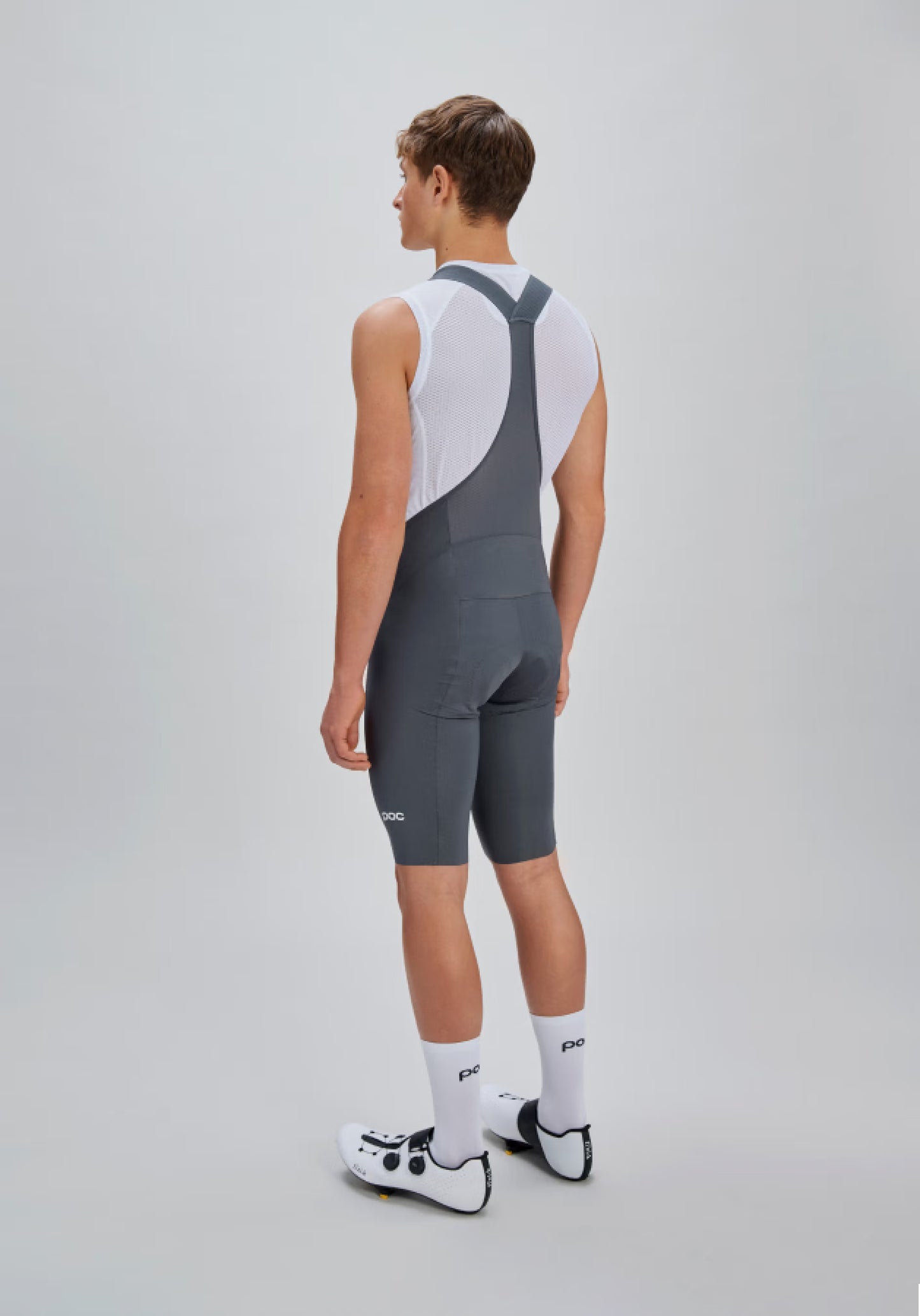 POC RACEDAY Bib Short Grey