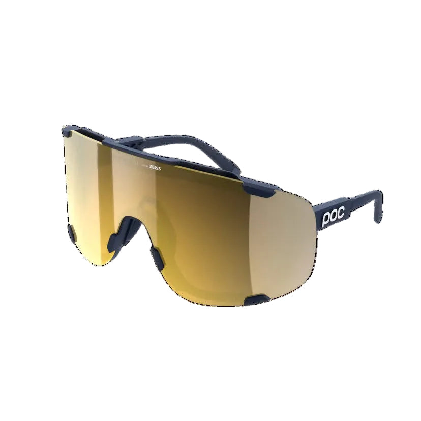 POC DEVOUR WF + Marine/Clarity Road/Partly Sunny Gold Goggles