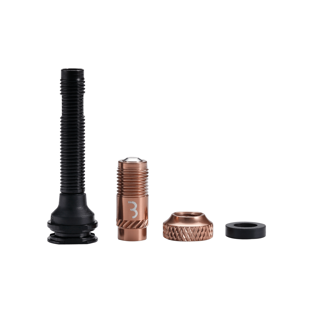 Set of 2 BBB CORE CAP Valves with Bronze End Caps