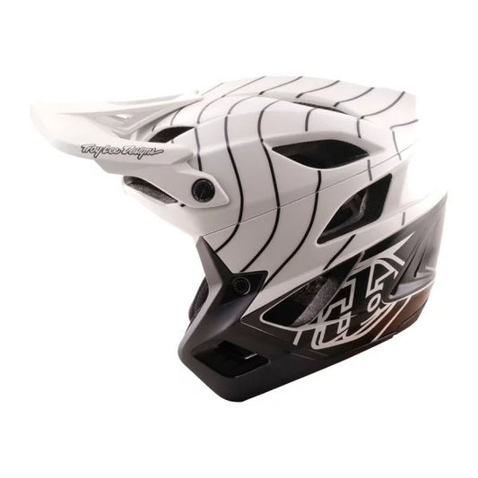 TROY LEE DESIGNS STAGE STUNT AIRWAVES PUMICE MIPS White/Black MTB Helmet