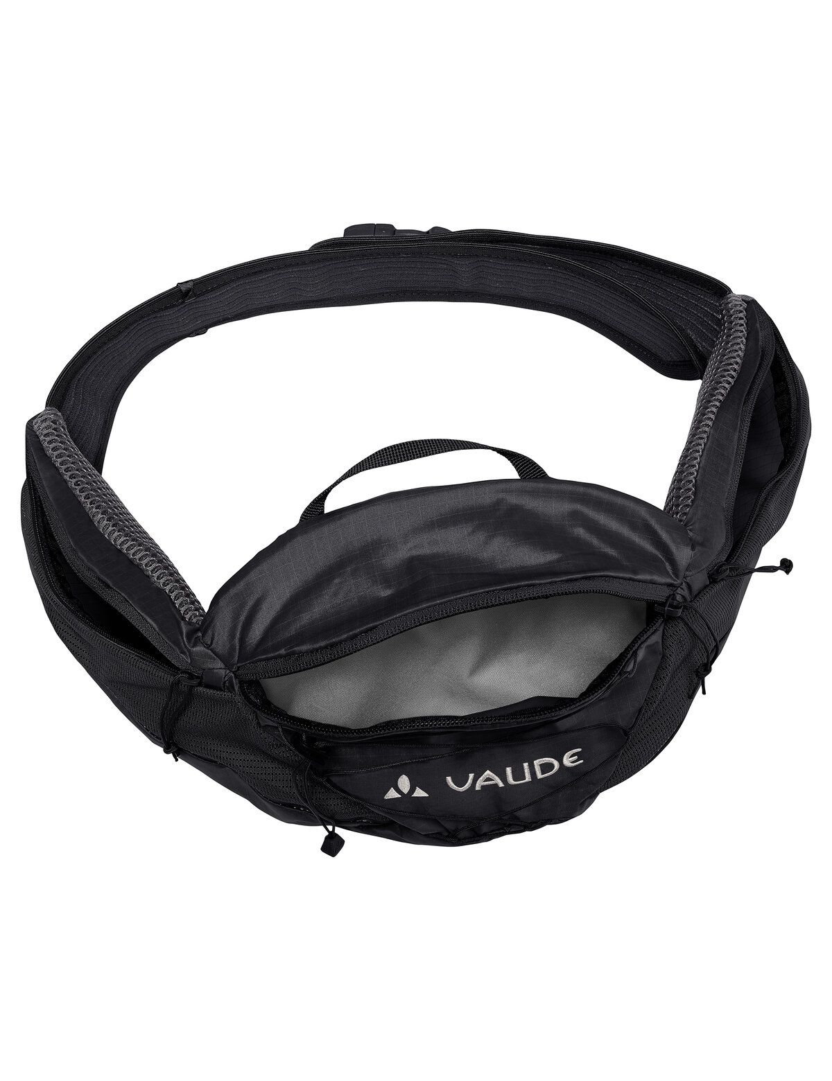 VAUDE UPHILL HIP PACK 2 Banana Bag Black