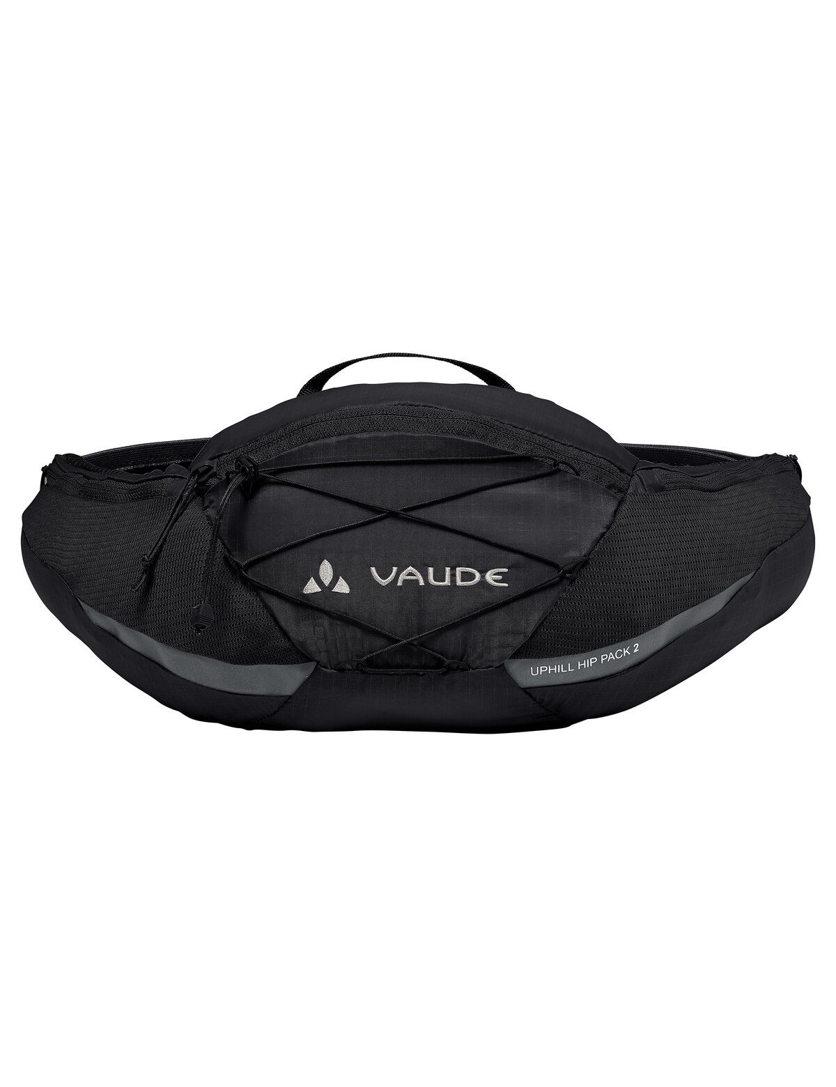 VAUDE UPHILL HIP PACK 2 Banana Bag Black