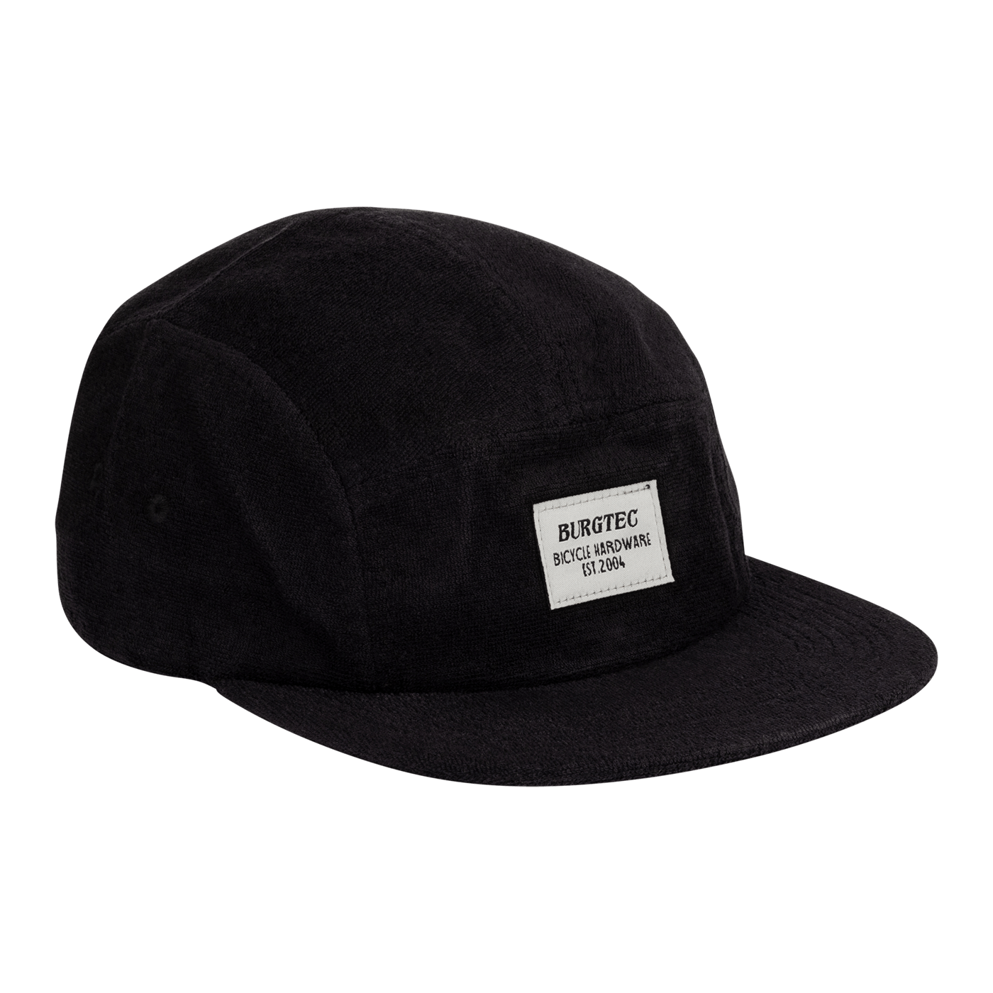 BURGTEC ARCADE FIVE PANEL Cap, Black