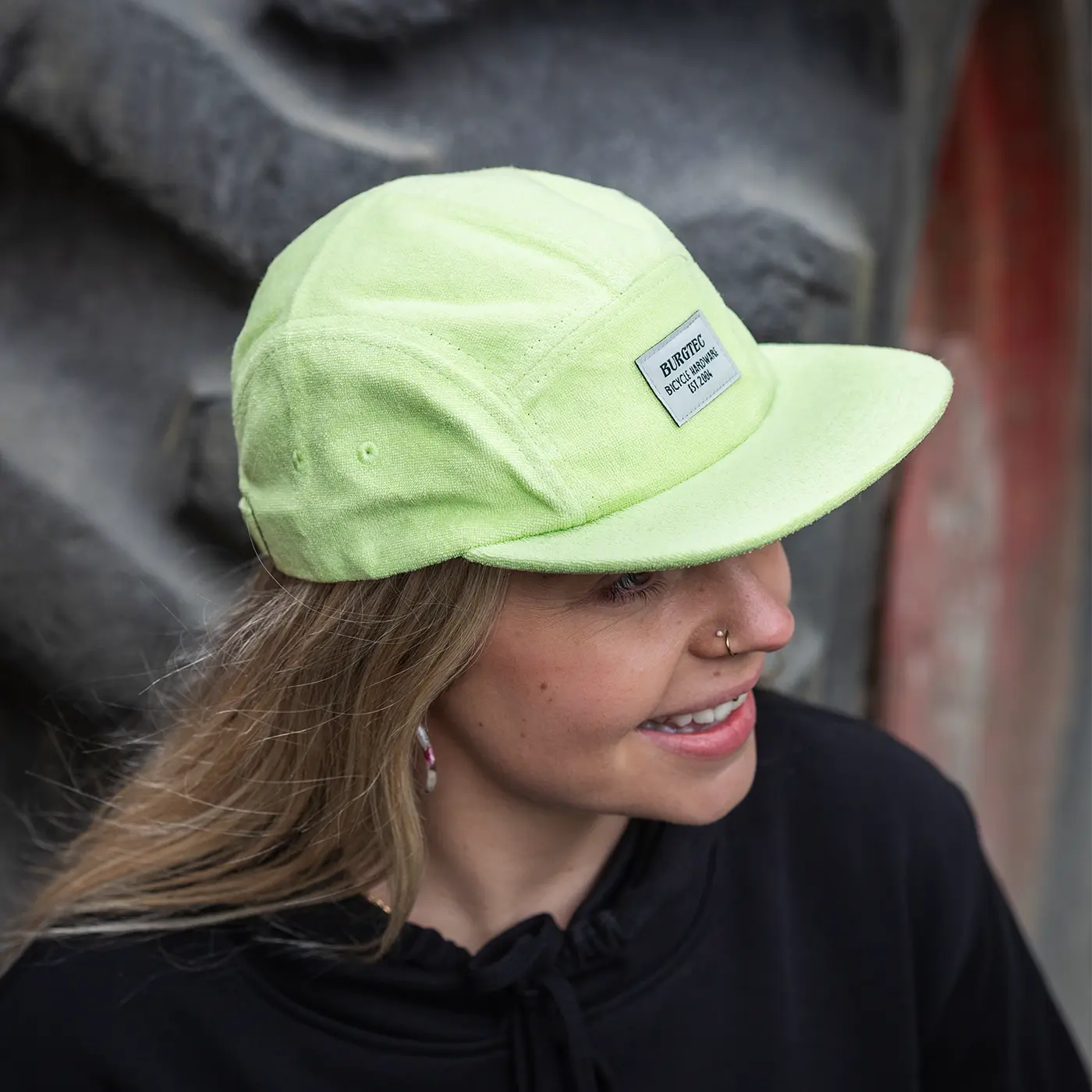 BURGTEC ARCADE FIVE PANEL Cap - Green